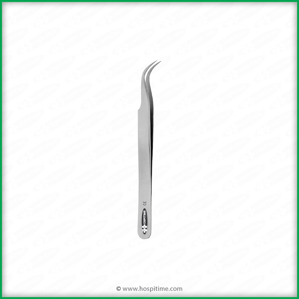 Jeweler Dissecting Forceps Curved, Hospitime India Surgical Instruments Manufacturer, Delhi