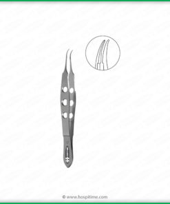 Suture Tying Dissecting Forceps 10cm Plain Curved