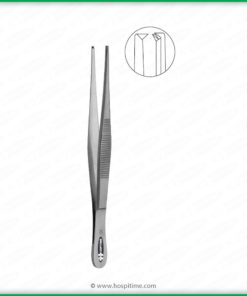 Tissue Dissecting Forceps 10cm 1X2 Teeth