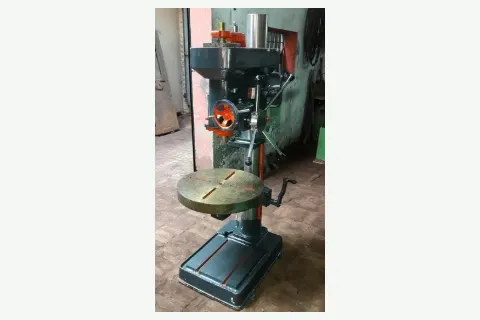 Drilling machine at Hospitime manufacturing facility